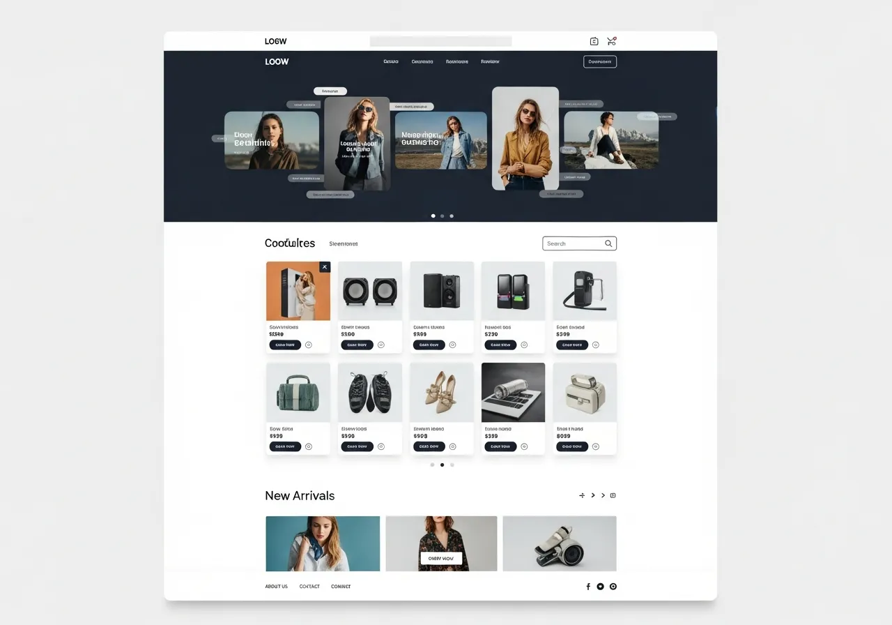 E-commerce website design
